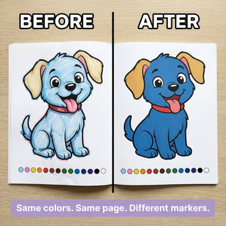 Jolvy ColorBloom™ — Acrylic Coloring Markers